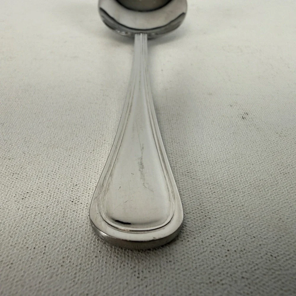 LOT OF 4 Walco Stainless 18/10 Flatware BALANCE Soup Spoons